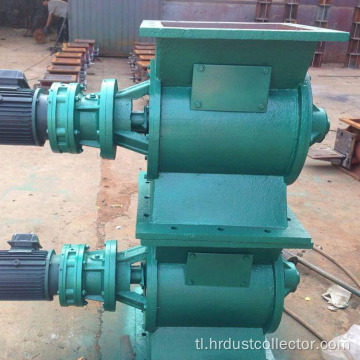 Air lock rotary valve feeder